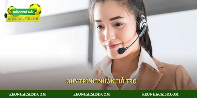 Quy trình nhận hỗ trợ