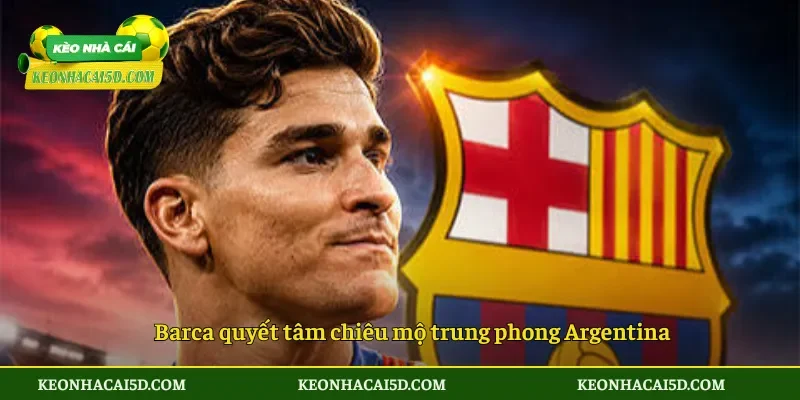 Barca quyết tâm chiêu mộ trung phong Argentina