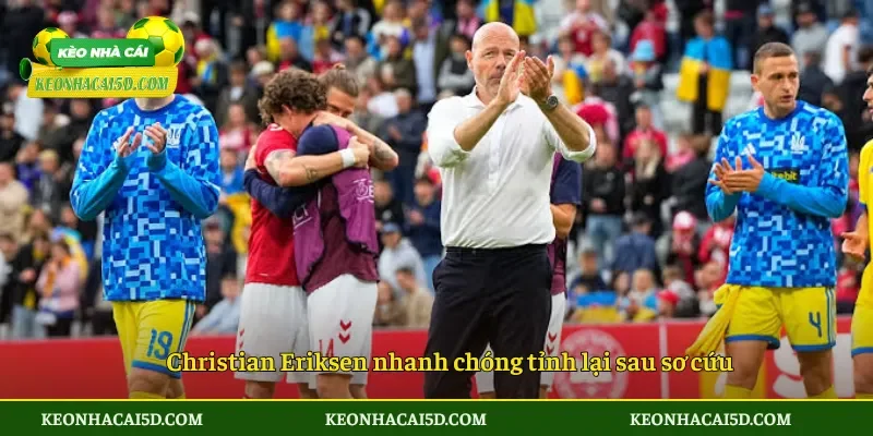 Christian Eriksen được cấp cứu trên sân cỏ