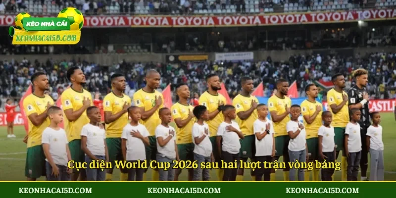 Cục diện World Cup 2026 sau hai lượt trận vòng bảng