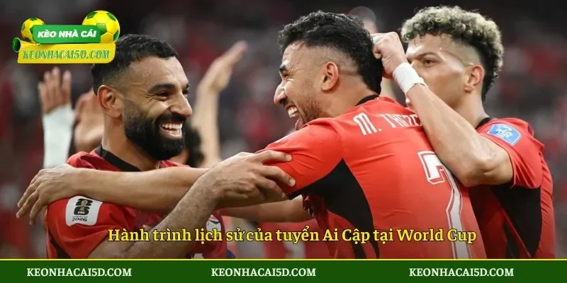 Hành trình lịch sử của tuyển Ai Cập tại World Cup