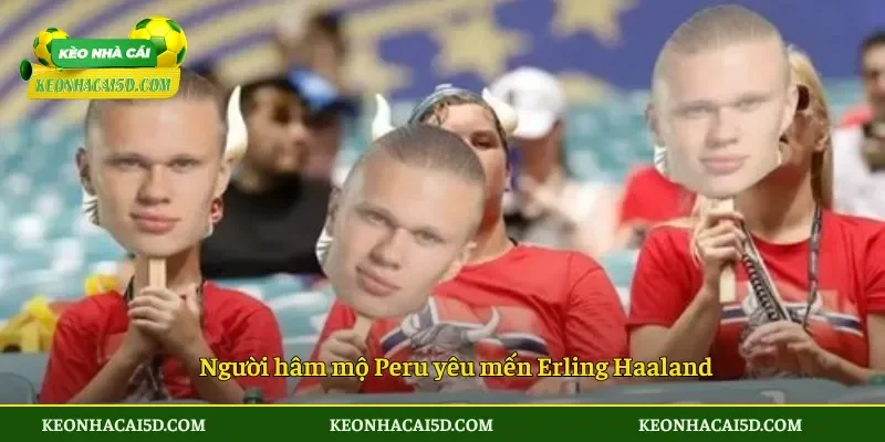 Người hâm mộ Peru yêu mến Erling Haaland
